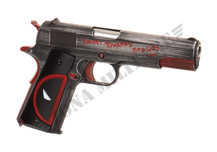 Pistola A Gas ΜΟΛΩΝ ΛΑΒΕ Deadpool 1911 Scarrellante Armorer Works