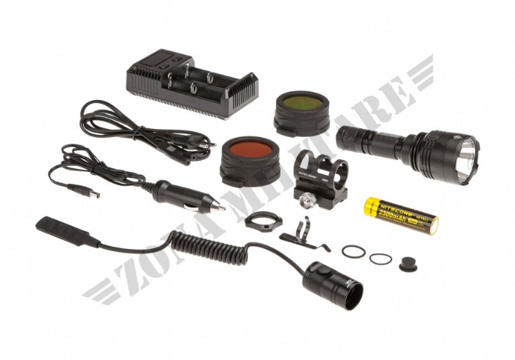 Torcia P30 Hunting Kit Nitecore 1000 Lumens