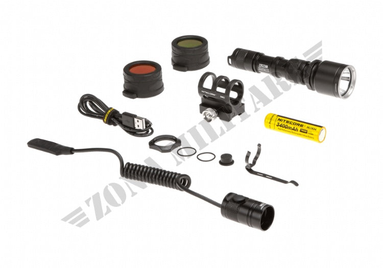 Torcia Mh25Gt Hunting Kit 1000 Lumens Nitecore