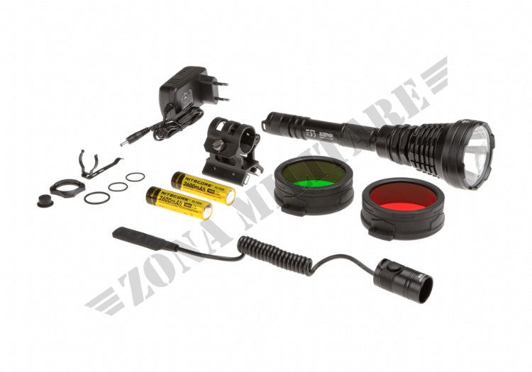 Torcia Mh40Gtr Hunting Kit Nitecore 1200 Lumens