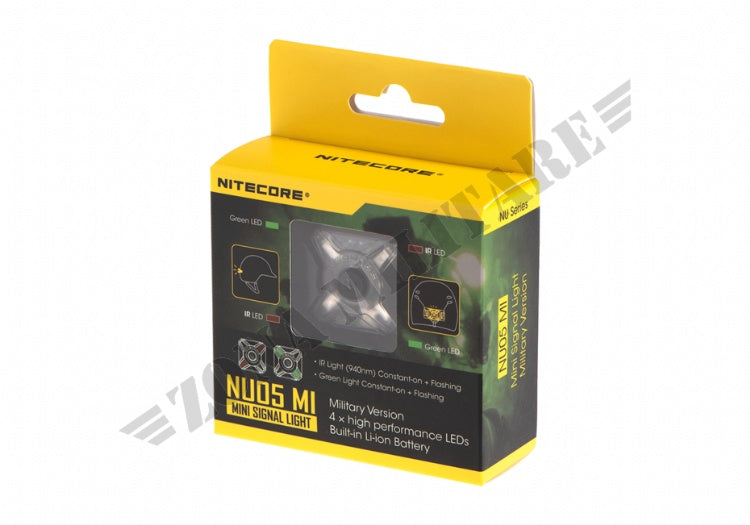 Lampeggiante Da Elmetto Nu05 Military Nitecore