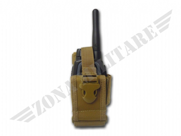 Tasca Porta Radio Molle Colore Coyote Tan Mfh