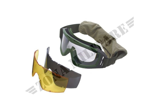 Dlg Goggles Field Kit Invader Gear Od Green