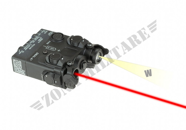 An/Peq Dbal-A2 Illuminator/Laser Module Red Black Wadsn