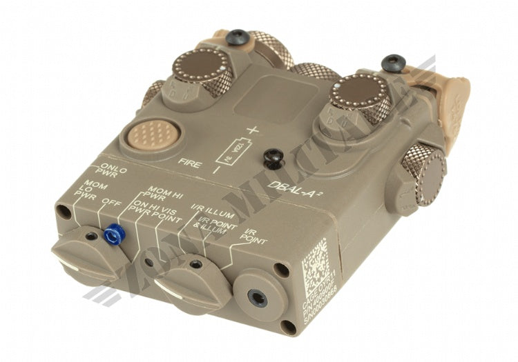 An/Peq Dbal-A2 Illuminator/Laser Module Red Dark Earth Wadsn