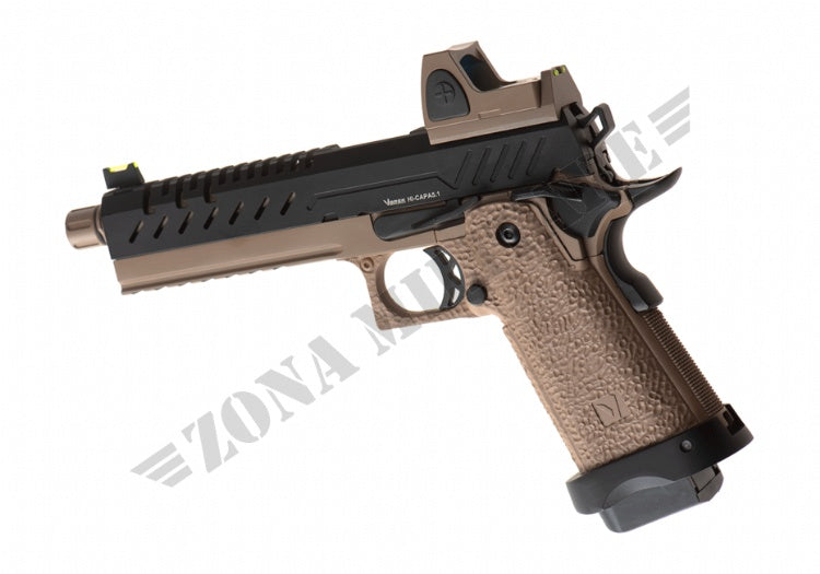 Pistola Hi-Capa 5.1 + Bds Gbb Vorsk Tan & Black