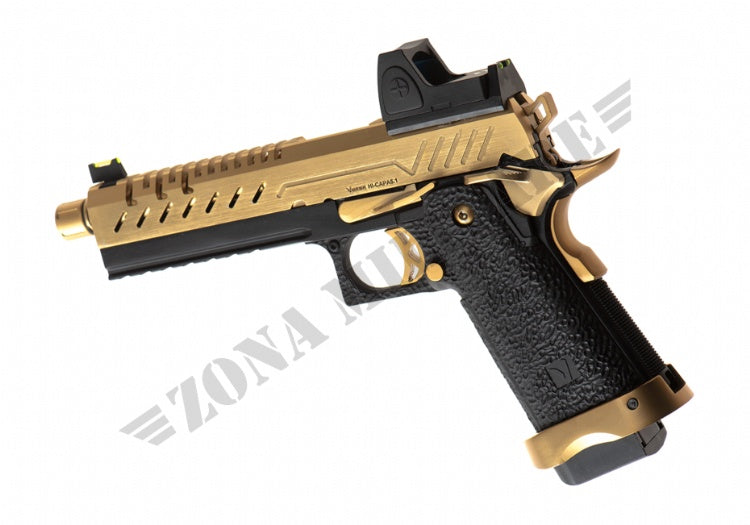 Pistola Hi-Capa 5.1 + Bds Gbb Vorsk Gold Edition