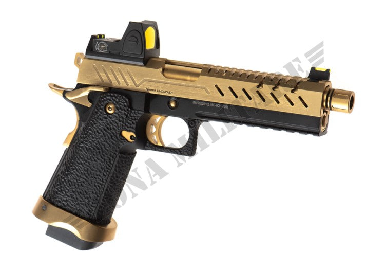 Pistola Hi-Capa 5.1 + Bds Gbb Vorsk Gold Edition