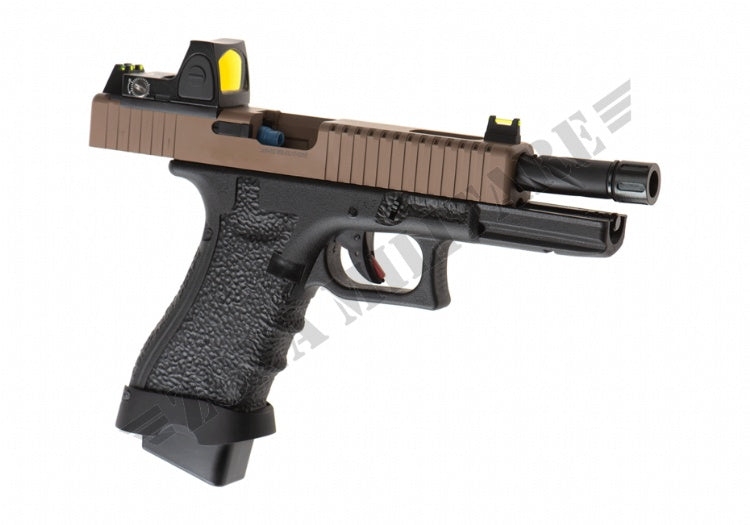 Pistola Eu17 + Bds Gbb Vorsk Black & Tan Edition