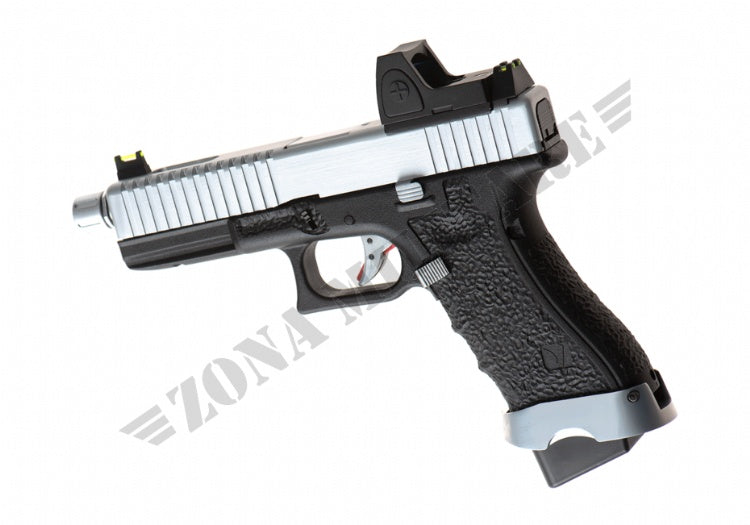 Pistola Eu17 + Bds Gbb Vorsk Chrome Edition