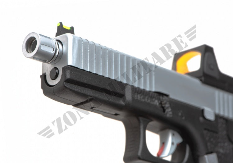 Pistola Eu17 + Bds Gbb Vorsk Chrome Edition