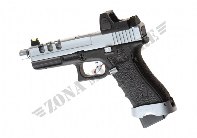 Pistola Eu17 Vented + Bds Gbb Vorsk Chrome Version