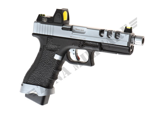 Pistola Eu17 Vented + Bds Gbb Vorsk Chrome Version