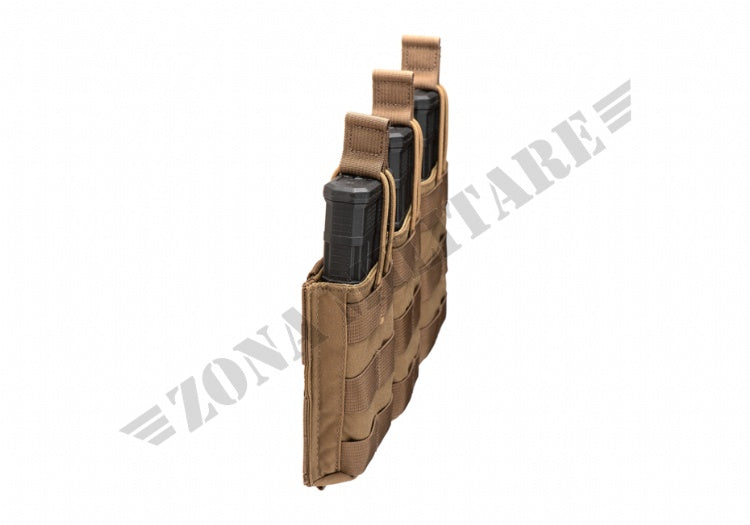 5.56Mm Open Triple Mag Pouch Core Clawgear Coyote