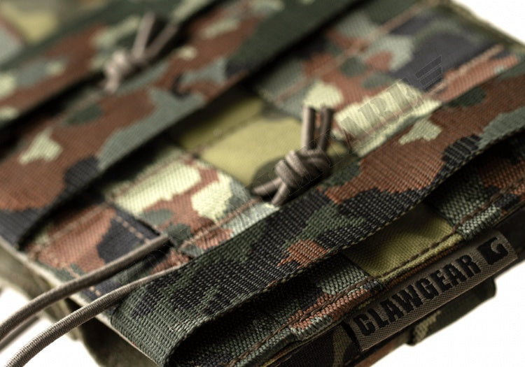 5.56Mm Open Triple Mag Pouch Core Clawgear Flecktarn