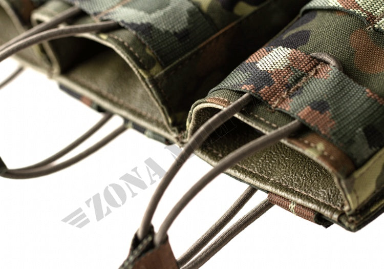 5.56Mm Open Triple Mag Pouch Core Clawgear Flecktarn