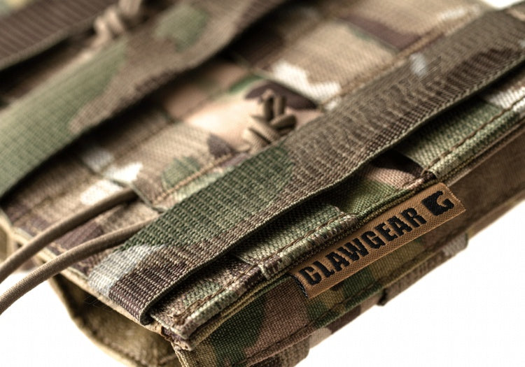 5.56Mm Open Triple Mag Pouch Core Clawgear Multicam