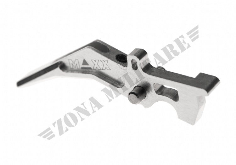 Cnc Aluminum Advanced Trigger Style B Maxx Model Silver