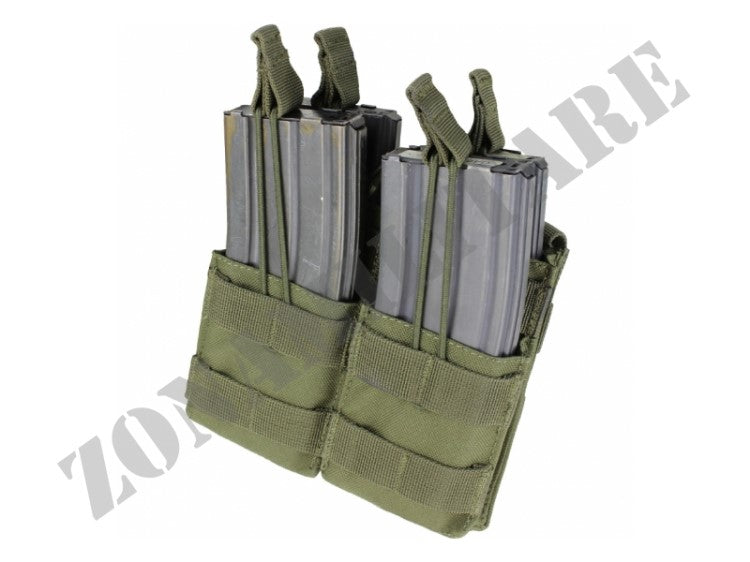 Porta Caricatori Doppio Per 4 Caricatori Od Green Sbb