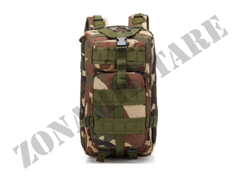 ZAINO MILITARY 3P TRAVELING BACKPACK 13 LITRI WOODLAND A.C.M.