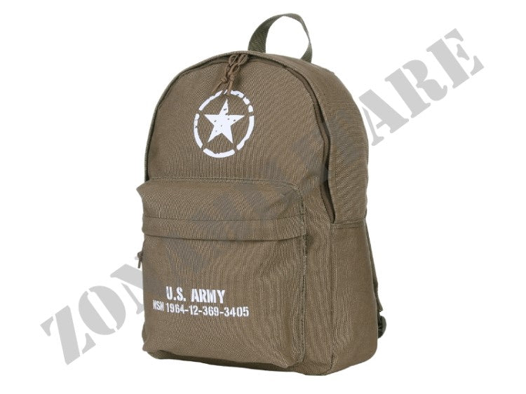 Zainetto Backpack Wwii U.S. Army Colorazione Olive