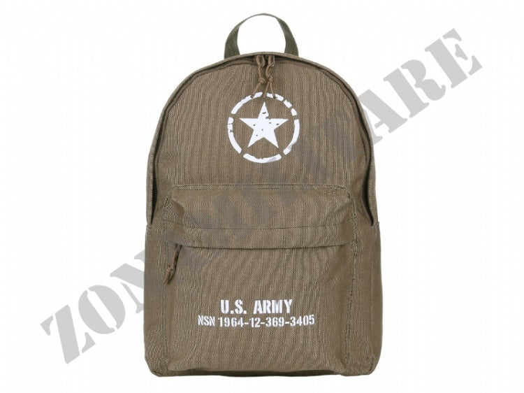 Zainetto Backpack Wwii U.S. Army Colorazione Olive