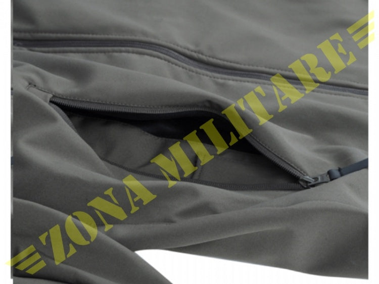 Tactical Gear Stealth Hoodie Shark-Skin Softshell Black