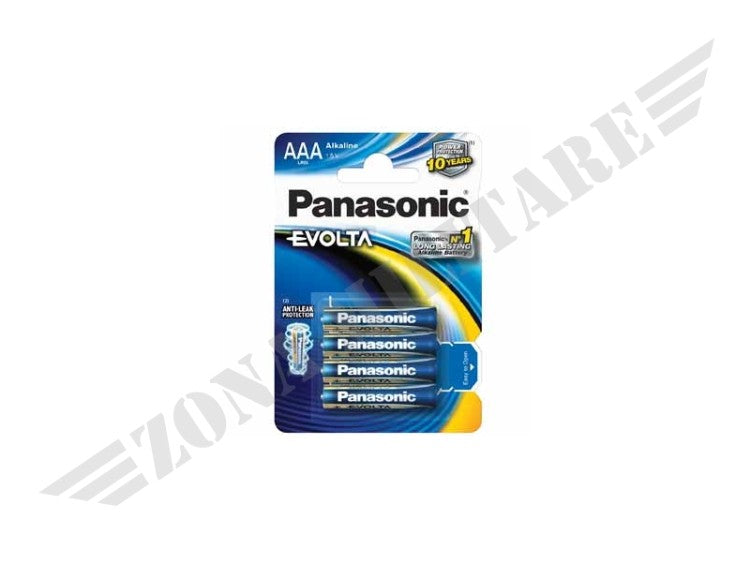 Batterie Panasonic Evolta Lr03Ege Blister 4Xaaa Alcaline