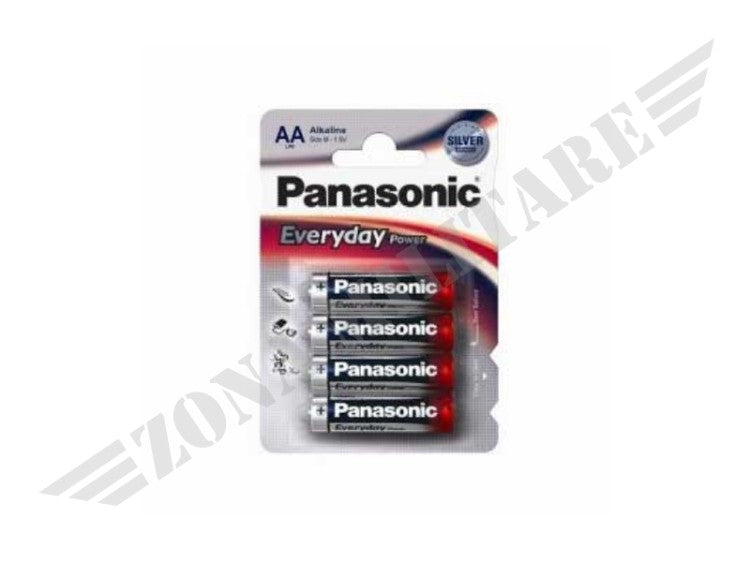 Batteria Panasonic Lr6Eps/4Bp Stilo Blister 4 Pezzi