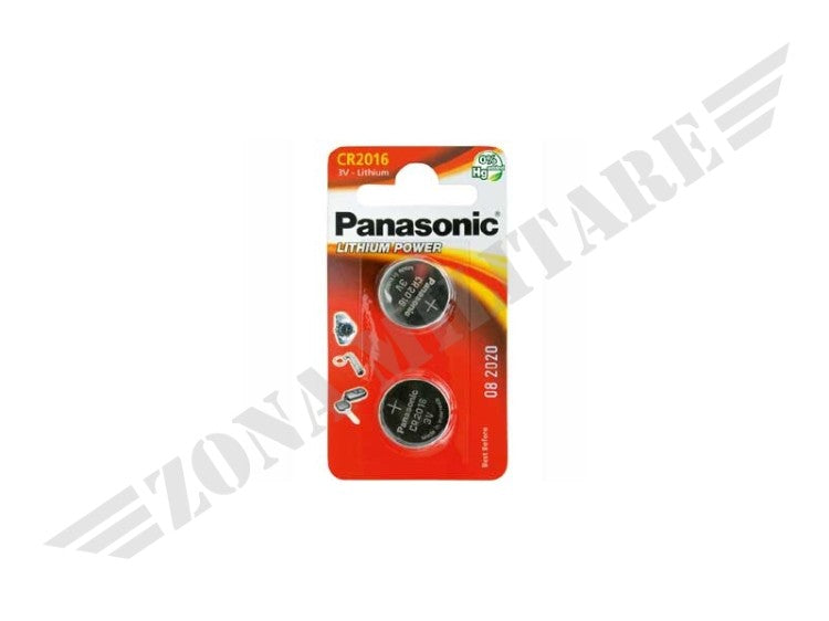 Batterie Panasonic Lithium Power Cr-2016L/2 Blister 2X3V Litio