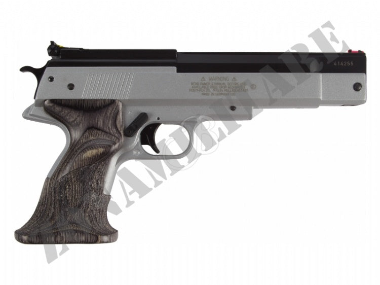 Pistola Weihrauch Pac 45 Cal.4.5 Pot.<7.5 Joule Silver Star