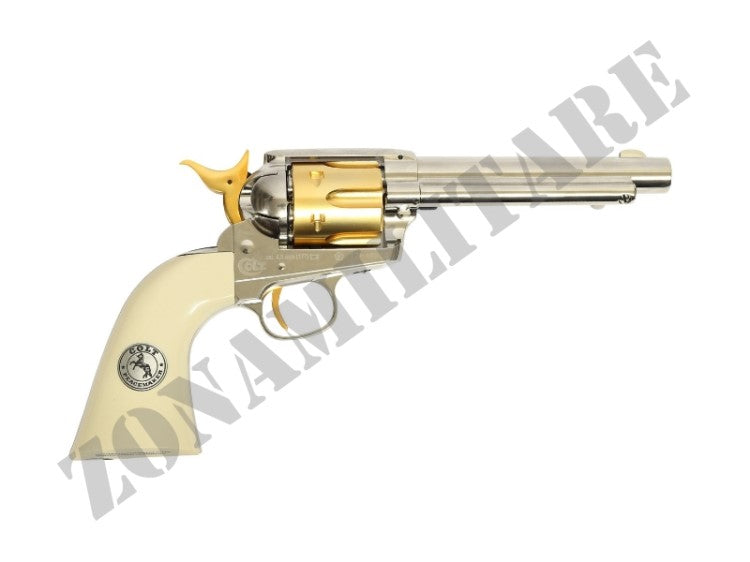 Revolver Umarex Colt Saa 45 Gold Ver. Cal.4.5 Pot.<7.5Joule