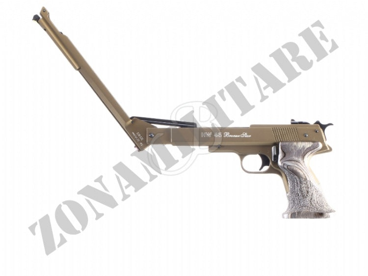 Pistola Weihrauch Pac 45 Cal.4.5 Pot.<7.5 Joule Bronze Star