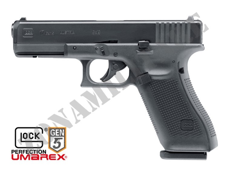 Pistola Glock 17 Gen5 Cal.4.5 Pot.<7.5 Joule Bb Steel