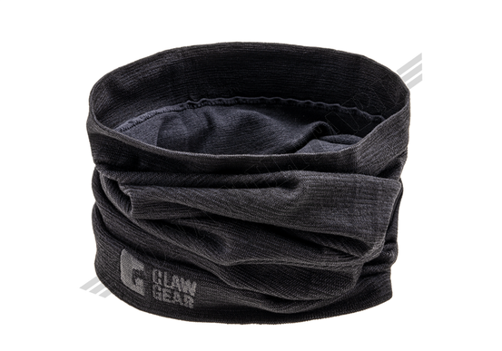 Merino Seamless Neck Gaiter Long Clawgear black