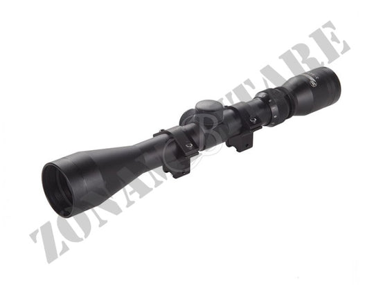 Ottica 4-9X40 Con Reticolo Mil-Dot 39 Optics Con Anelli