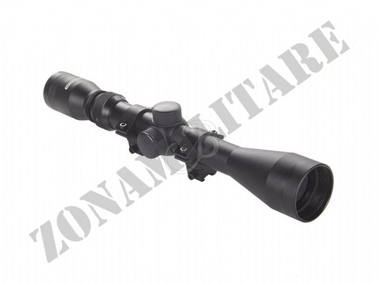 Ottica 4-9X40 Con Reticolo Mil-Dot 39 Optics Con Anelli