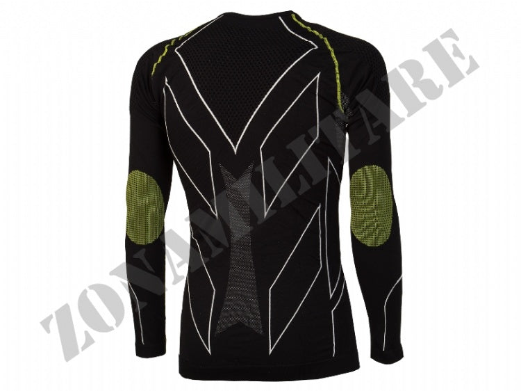 Maglia TeRMICA Premium Girocollo Nera Manica Lunga Xtech