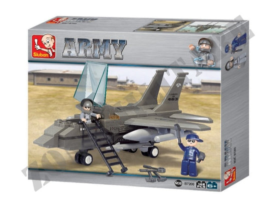 Set Costruzioni Sluban Fighter Aircraft