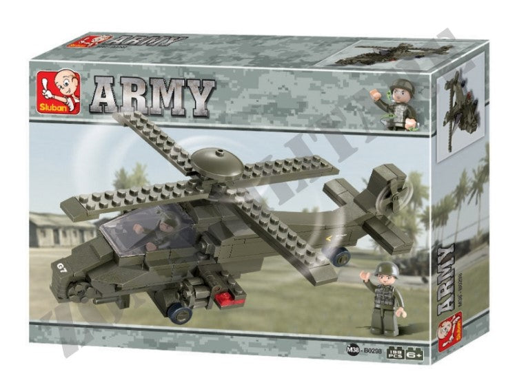 Set Costruzioni Sluban Attack Helicopter M38-B0298