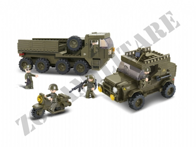 Set Costruzioni Sluban Land Force Ii-Service Troops M38-B0307