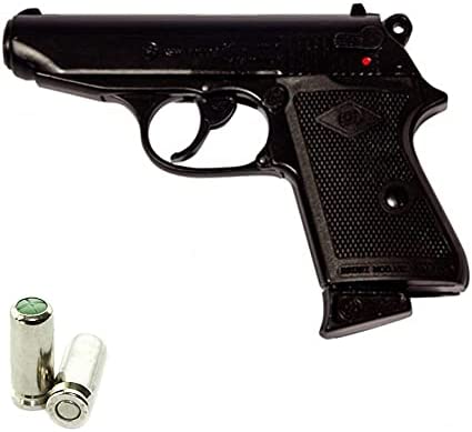 Pistola A Salve New Police NERA Calibro 8 Bruni