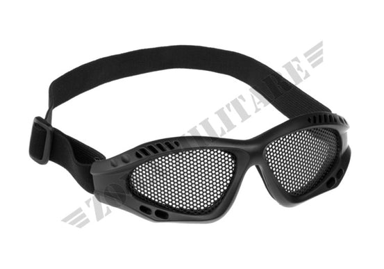 Combat Goggles Steel Mesh Invader Gear Black