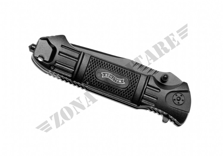 Coltello Black Tanto Knife Walther Black Version