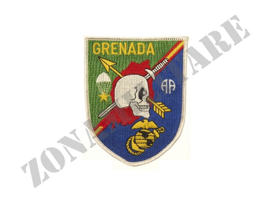 Patch Ricamata Grenada A Scudetto Senza Velcro