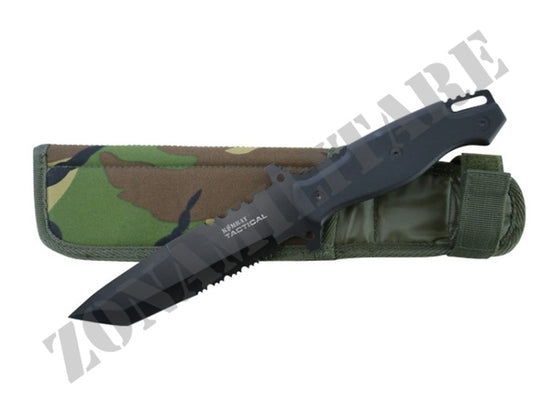 Coltello Swat Tactical Knife Con Fodero Dpm