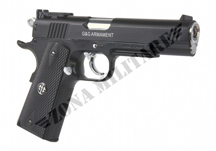 Pistola Xtreme 45 Full Metal Black Co2 G&G