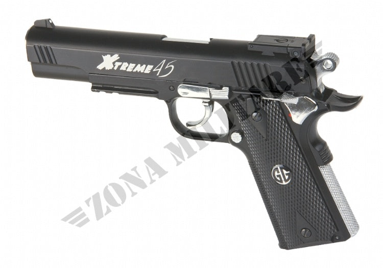 Pistola Xtreme 45 Full Metal Black Co2 G&G