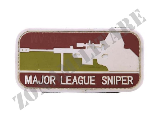 Patch Gommata Major Sniper Arid Con Velcro