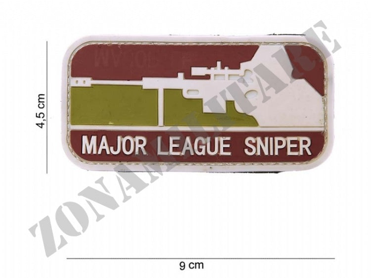 Patch Gommata Major Sniper Arid Con Velcro